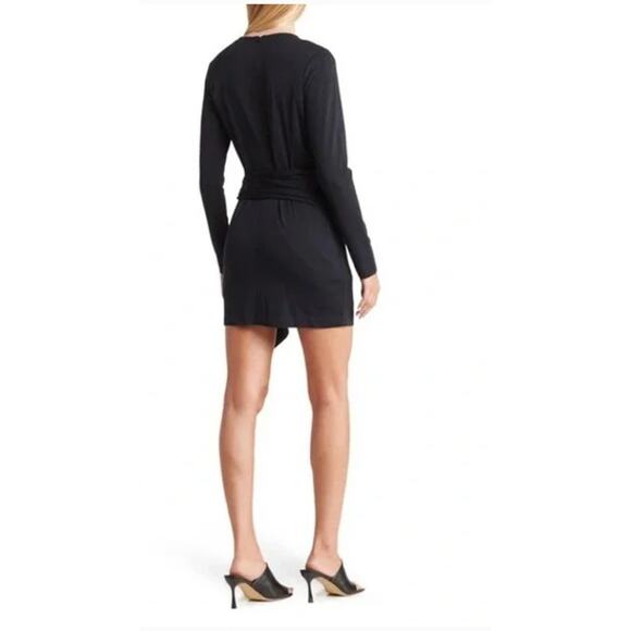 Toccin NY Long-Sleeve Waist-Sash Mini‎ Dress Size XS - Picture 4 of 7